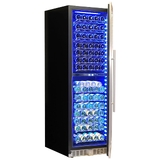 Schmick Upright Glass Door Dual Zone Wine Refrigerator - BD425D