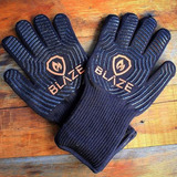 Blaze Heat Gloves rated at 500c - Heat Resistant BBQ Gloves - BLAZE