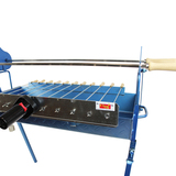 Cyprus Grill Deluxe Auto (Blue) Genuine Product (Made in Cyprus) With RECHARGABLE 20KG Variable Speed Motor - CG-0705C