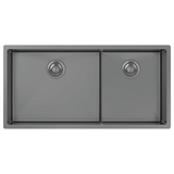Piazza One & 3/4 Square Bowl Black Pearl - CR500DB