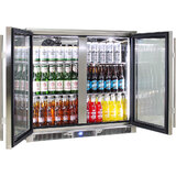 Outdoor Rhino ENVY Bar Fridge Coldest Beer 43ºC+ Best Alfresco 316 Marine Grade Stainless Quiet With No Condensation - Model ENV2H-SS