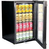 AAA Schmick Iron Door Design Glass Front Bar Fridge - HUS-SC70-B-X