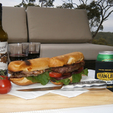 Man Law Stainless Steel Diamond Plate Steak Knife (Set of 4) 