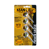Man Law Glow In The Dark (Set of 4) Potato Gauges (MAN-T343PBBQ)
