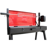 Portable BBQ Rotisserie with Red Lid - PBR-3060 (Factory Second)- **Display item**