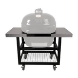 Primo Cart Base with Basket and SS Side Shelves for XL, LG 