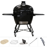 Primo Oval XX-Large Charcoal Grill All-In-One Bundle - PGCXXLCG