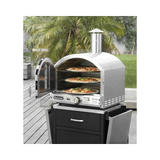 Gasmate Pizza Oven Deluxe with Internal Light Elegant Stainless Steel Body - PO110