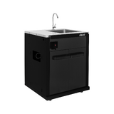 Coleman Revolution Sink With Tap Unit - Black Matte - REVSIMA