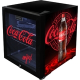 Official Coca-Cola branded Glass Door Mini Fridge With a Lock - CHOOSE FROM 5 DESIGNS -SC50AB-CEB