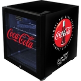 Official Coca-Cola branded Glass Door Mini Fridge With a Lock - CHOOSE FROM 5 DESIGNS - SC50AB-CRT 