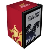 Carlton Draught v3 Branded Glass Door Bar Fridge With Cool Frosted Door Logo - SC70-B-DRAUGHT-V3
