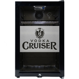 Vodka Cruiser Official Designed Mini Bar Fridge 70 Litre Double Glazed -  SC70-B-VC 