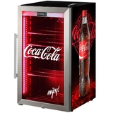 Official Coca-Cola branded Outdoor Triple Glazed Alfresco Bar Fridge With Led Strip Lights - CHOOSE FROM 5 DESIGNS - SC88-SS-CEB