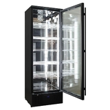 Rhino Black Commercial Upright Triple Glass Door Bar Fridge Ultra Energy Efficient - SGT1R-BS