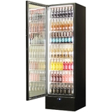 Schmick Classy Upright Heated Glass 1 Door Bar Fridge - SK422L-B-HD