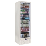 Schmick Classy Upright Heated Glass 1 Door Bar Fridge - Model SK422R-W-HD