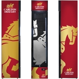 Carlton Draught Branded Skinny Upright Bar Fridge - SS-P160-DRAUGHT-V3