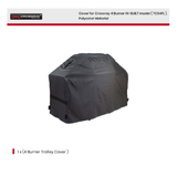 BBQ Cover for Crossray 4 Burner Trolley (TCS4PL), Polyester Material - TCS4AC-002