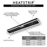 HEATSTRIP Flush Mount Enclosure - THE1800  (THE Series) - THEAC-040