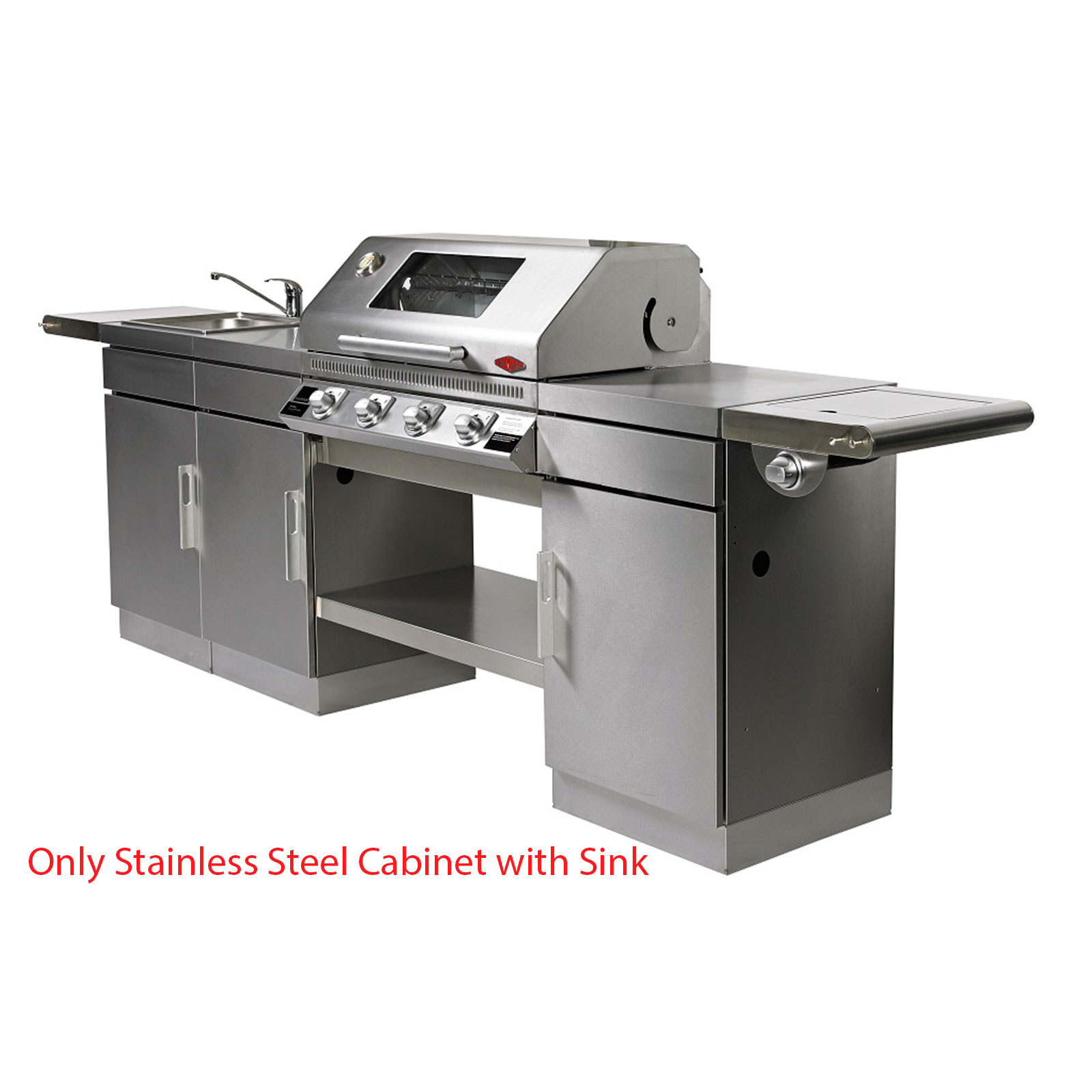 Stainless Steel Cabinet With Sink Bd77010