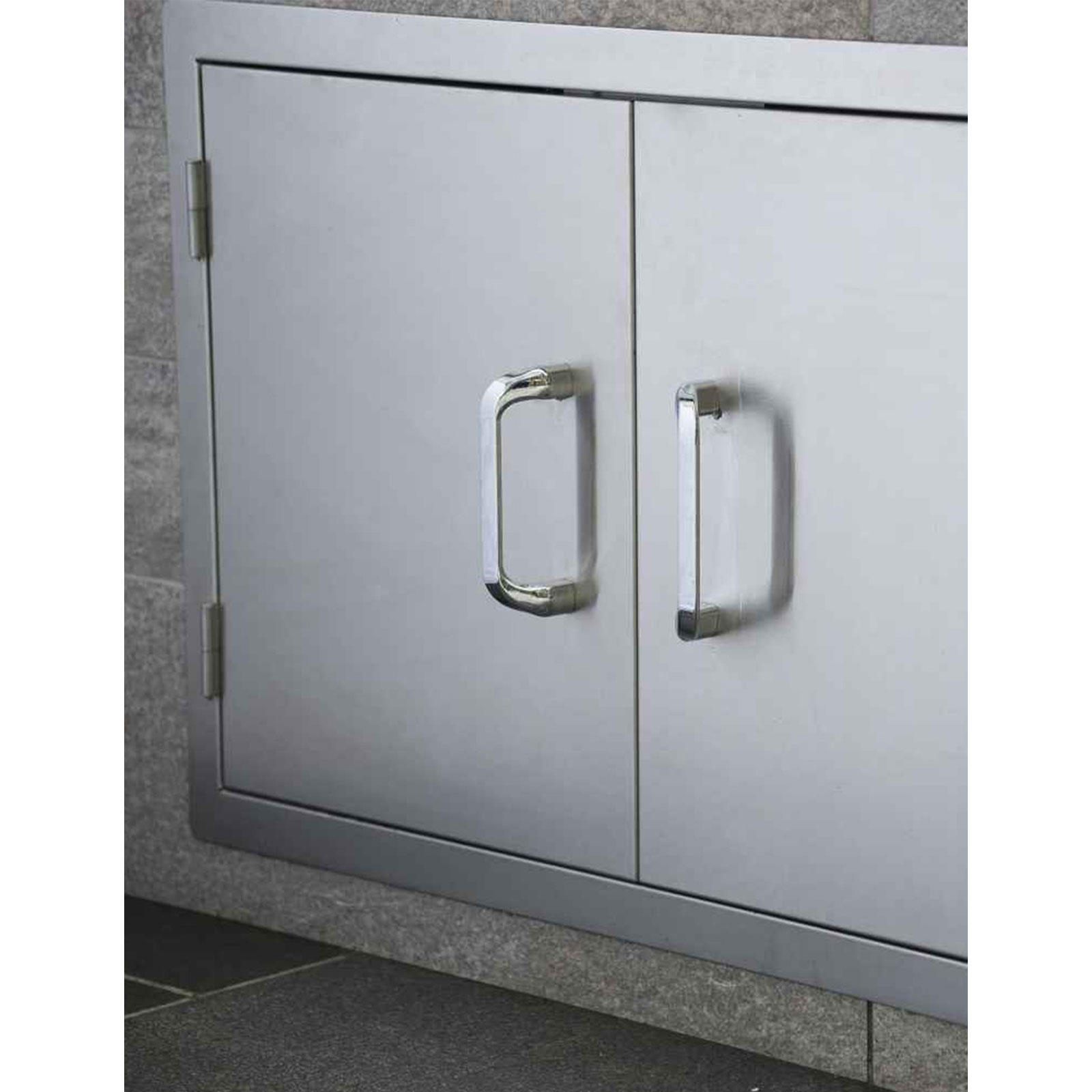 Stainless Steel Double Door
