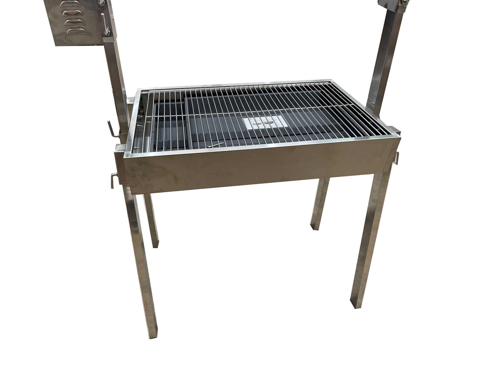 Extendable Charcoal Spit Roast Machine  - 25kgs meat capacity Motor from DIZZY LAMB - SSB-3060X