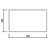 MOOD HOB 86CM - 5 BURNERS BLACK - 1PMD95B