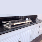 myGRILL SLIM Small - Ultimate Package  (Drop In Charcoal BBQ & Rotisserie) - 950015-03001206