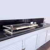 myGRILL SLIM Large - Ultimate Package (Drop In Charcoal BBQ & Rotisserie) - 950015-03003015