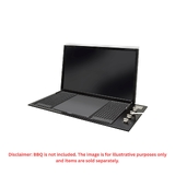 Artusi Gloss Black Flat BBQ Lid  - ABFLAT