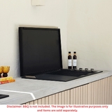 Artusi BBQ Flat Lid Matte Black - ABFLATMB