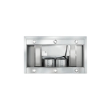Artusi 90 cm Wall Mounted BBQ Stainless Steel Rangehood - ACH9BBQB