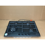 Artusi 60cm Natural Gas Cooktop Matte Black - AGH65MB