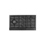 Artusi 90cm Natural Gas Cooktop Matte Black - AGH91MB