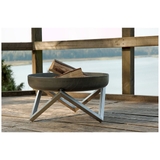 ALFRED RIESS Darvaza Steel Fire Pit - Medium - AR-DAR-M63-CS