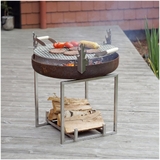 ALFRED RIESS Hekla Steel Fire Pit - Medium - AR-HEK-M63-CS