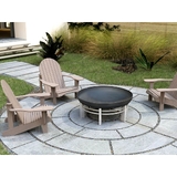 ALFRED RIESS Namafjall Steel Fire Pit - Large - AR-NAM-L79-CS