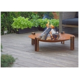 ALFRED RIESS Stromboli Steel Fire Pit - Large - AR-STR-L80-CC