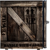 Cool Wooden Crate Design Mini Bar Fridge - A Great Gift Idea - BC46B-CRATE 