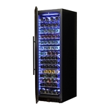 Schmick Upright Black Glass Door Wine Refrigerator - Model BD425LW-B