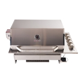 Bossworx Drop In SS 4 Burner with Rear Burner - BDI4RIPSSS-AU
