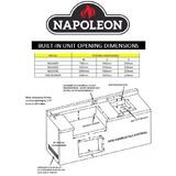 Napoleon LEX Built-in 730 Version, 304 Stainless Steel Natural Gas - BILEX730RBINSS-AU