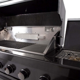 Gasmate Nova MK2 Graphite 6 Burner Built-In BBQ With Side Burner- LPG