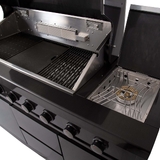 Gasmate NOVA MK2 Graphite 6 Burner BBQ - LPG