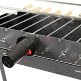 Cyprus Grill Deluxe Auto (Black) Genuine Product With RECHARGABLE 20KG Variable Speed Motor  - CG-0704C