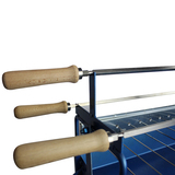 Cyprus Grill Deluxe Auto (Blue) Genuine Product (Made in Cyprus) With RECHARGABLE 20KG Variable Speed Motor - CG-0705C