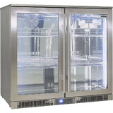 Outdoor Rhino ENVY Bar Fridge Coldest Beer 43ºC+ Best Alfresco 316 Marine Grade Stainless Quiet With No Condensation - Model ENV2H-SS