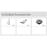 Abey Alfresco Single Bowl Inset Sink - FRA540