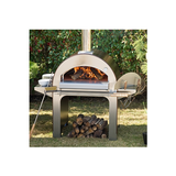 [DISPLAY MODEL] Alfa Wood Fired Pizza Oven - Forno 4 Pizze - Copper with Trolley Stand - FX4PIZ-LRAM - DISPLAY